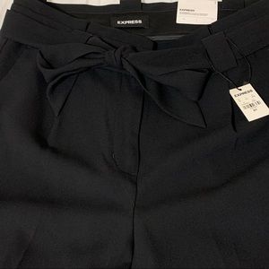 Black Dress Pants with Belt